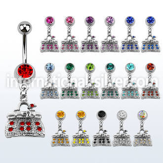 mcdbgc2 belly rings surgical steel 316l belly button