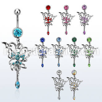 mcdbut11 belly rings surgical steel 316l belly button