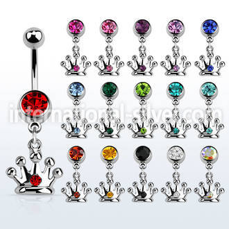 mcdcr2 belly rings surgical steel 316l belly button
