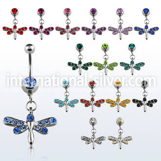 mcddg belly rings surgical steel 316l belly button
