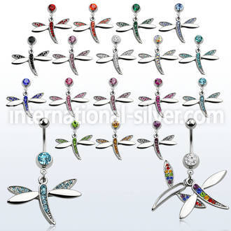 mcddgc belly rings surgical steel 316l belly button