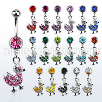 mcddk2 belly rings surgical steel 316l belly button