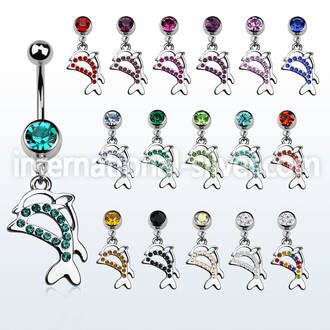 mcddp17 belly rings surgical steel 316l belly button