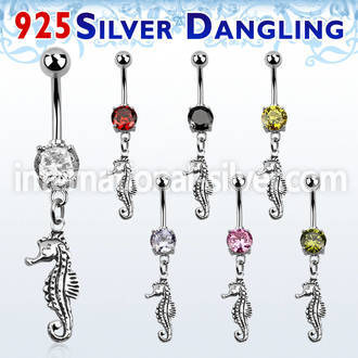 mcdvd13 belly rings surgical steel 316l belly button