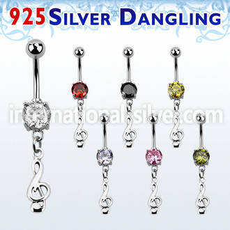 mcdvd17 belly rings surgical steel 316l belly button