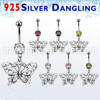 mcdvd5 belly rings surgical steel 316l belly button