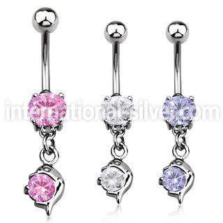 mcdz10 belly rings surgical steel 316l belly button