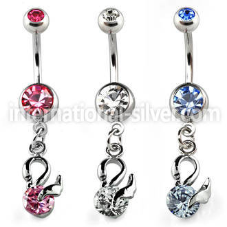 mcdz376 belly rings surgical steel 316l belly button