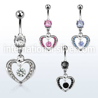 mcdz571 belly rings surgical steel 316l belly button