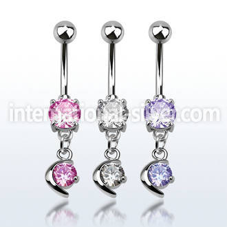 mcdz8 belly rings surgical steel 316l belly button