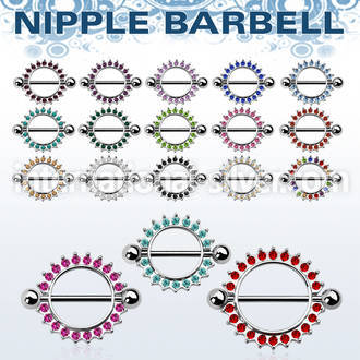 mcnpc3 straight barbells surgical steel 316l nipple