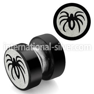 mpls11 cheaters  illusion plugs and tapers anodized surgical steel 316l ear lobe