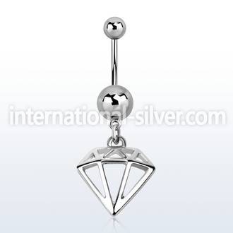 msd575 belly rings surgical steel 316l belly button
