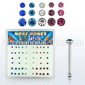 nbbxmm nose bone silver 925 nose