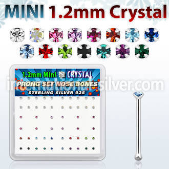 nbp5mx 925 silver nose bones nose piercing