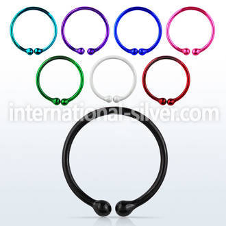 nc12p fake illusion hoops silver 925 belly button