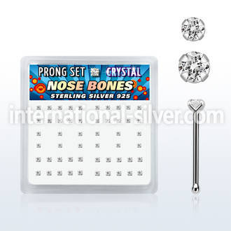 npbmc nose bone silver 925 nose