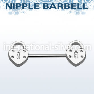 npsh9 straight barbells surgical steel 316l nipple