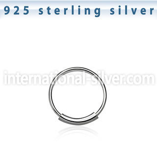 ns01 nose hoop silver 925 nose