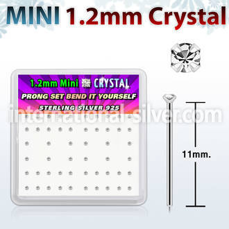 nyp5cx bend it yourself nose studs nose piercing