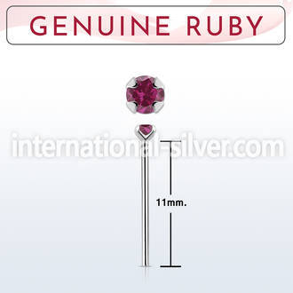 nypge5 bend it to fit nose studs silver 925 nose