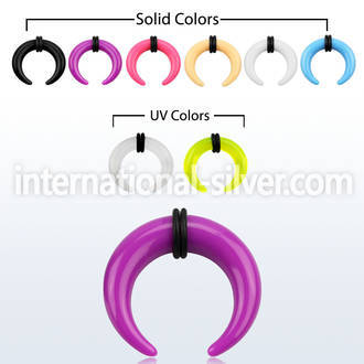 pacp tapers acrylic body jewelry ear lobe