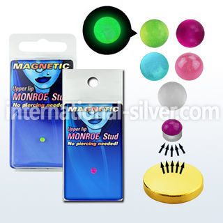 pkmr3 fake illusion body jewelry acrylic body jewelry belly button