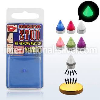 pmgln3 fake illusion body jewelry acrylic body jewelry nose
