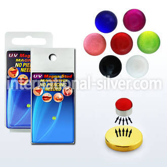 pmgvb3 fake illusion body jewelry acrylic body jewelry nose