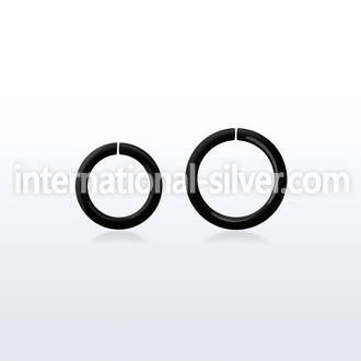 selt14 anodized surgical steel seamless and segment rings ear othersear lobe eyebrow intim nipple nose bridge septum piercing