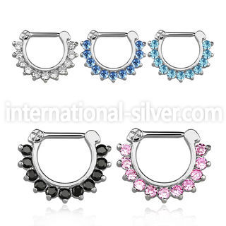 sepc16 straight barbells surgical steel 316l septum