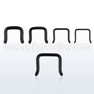 septb straight barbells anodized surgical steel 316l septum