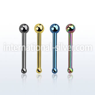 snbbt nose bone anodized surgical steel 316l nose