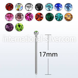 sns18 bend it to fit nose studs surgical steel 316l 