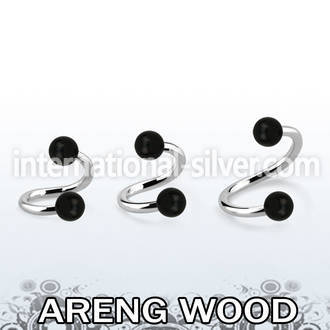 spar5 spirals twisters organic body jewelry eyebrow