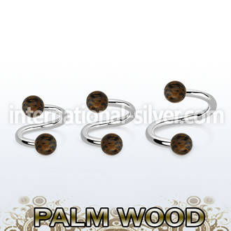 sppl5 spirals twisters organic body jewelry eyebrow