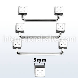 suddi5 surface piercing surgical steel 316l surface piercings