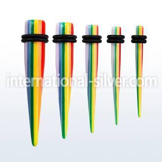 tpvrb tapers acrylic body jewelry ear lobe