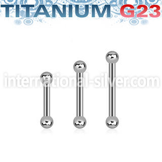 ubbeb25 titanium g23 barbell ball