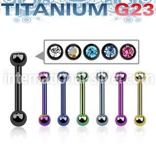 ubbert52 straight barbells anodized titanium g23 implant grade tragus