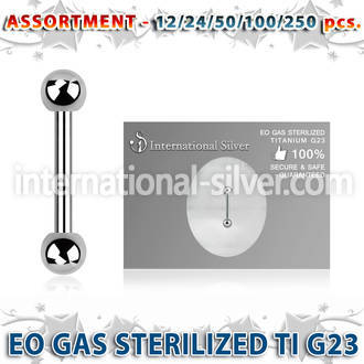 ublk481 straight barbells titanium g23 implant grade eyebrow