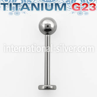 ulb4s labrets lip rings titanium g23 implant grade labrets chin
