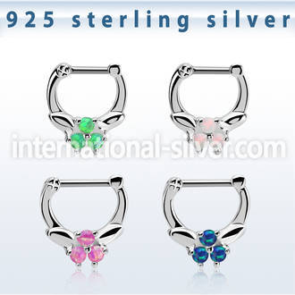 vsepo16 straight barbells silver 925 septum