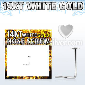wsht l shape nose studs gold nose