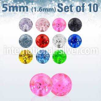 xgtb5 loose body jewelry parts acrylic body jewelry belly button