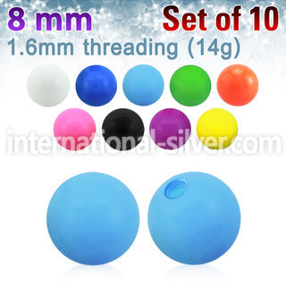 xsab8 loose body jewelry parts acrylic body jewelry belly button