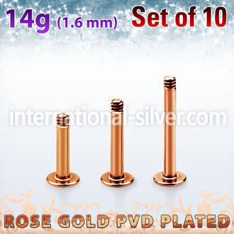 xttlb14g loose body jewelry parts anodized surgical steel 316l 