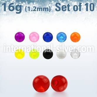 xuvb25 loose body jewelry parts acrylic body jewelry 