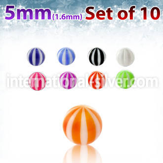 xuvbe5 loose body jewelry parts acrylic body jewelry belly button