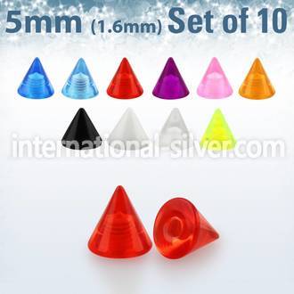 xuvcn5 loose body jewelry parts acrylic body jewelry belly button